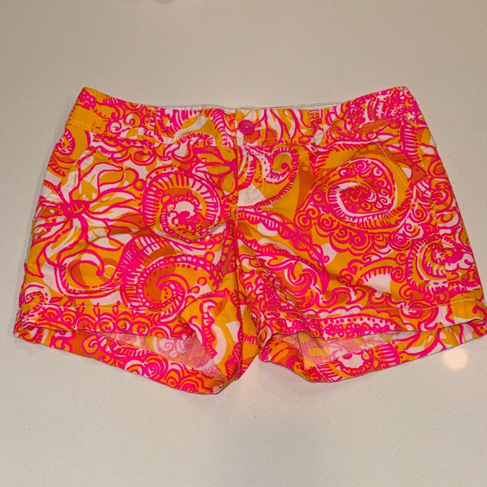 Lilly Pulitzer Callahan Short in Sea and Be Seen Size 6 EUC